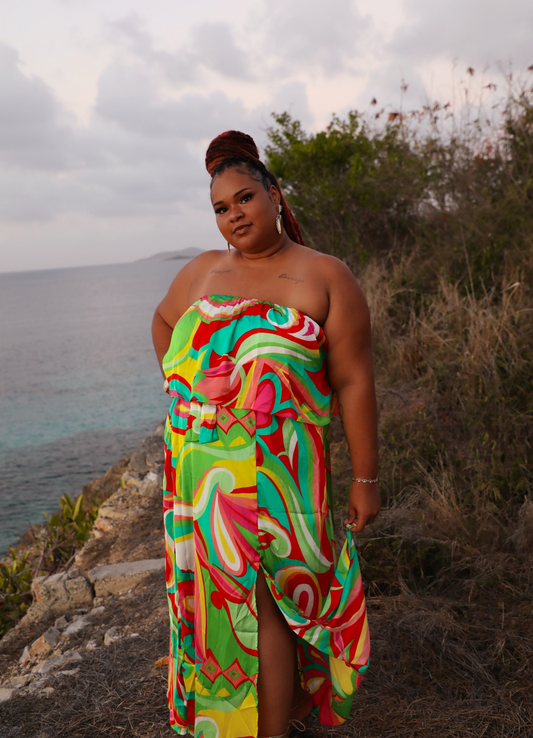 VIBRANT ENERGY | TUBE DRESS
