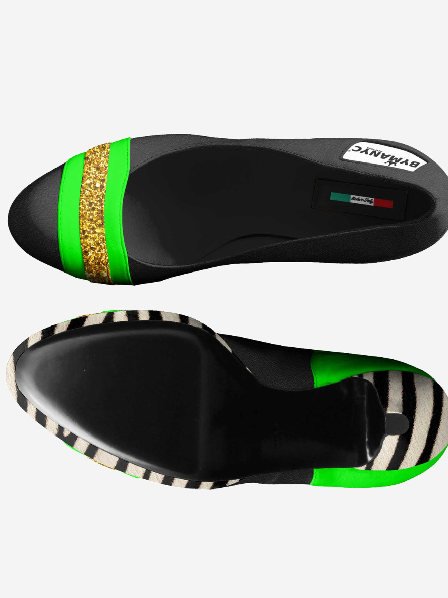 Vegan Women’s Stiletto Shoe BYMANYC ® New York – BOWERY Glam See size chart under “more details”