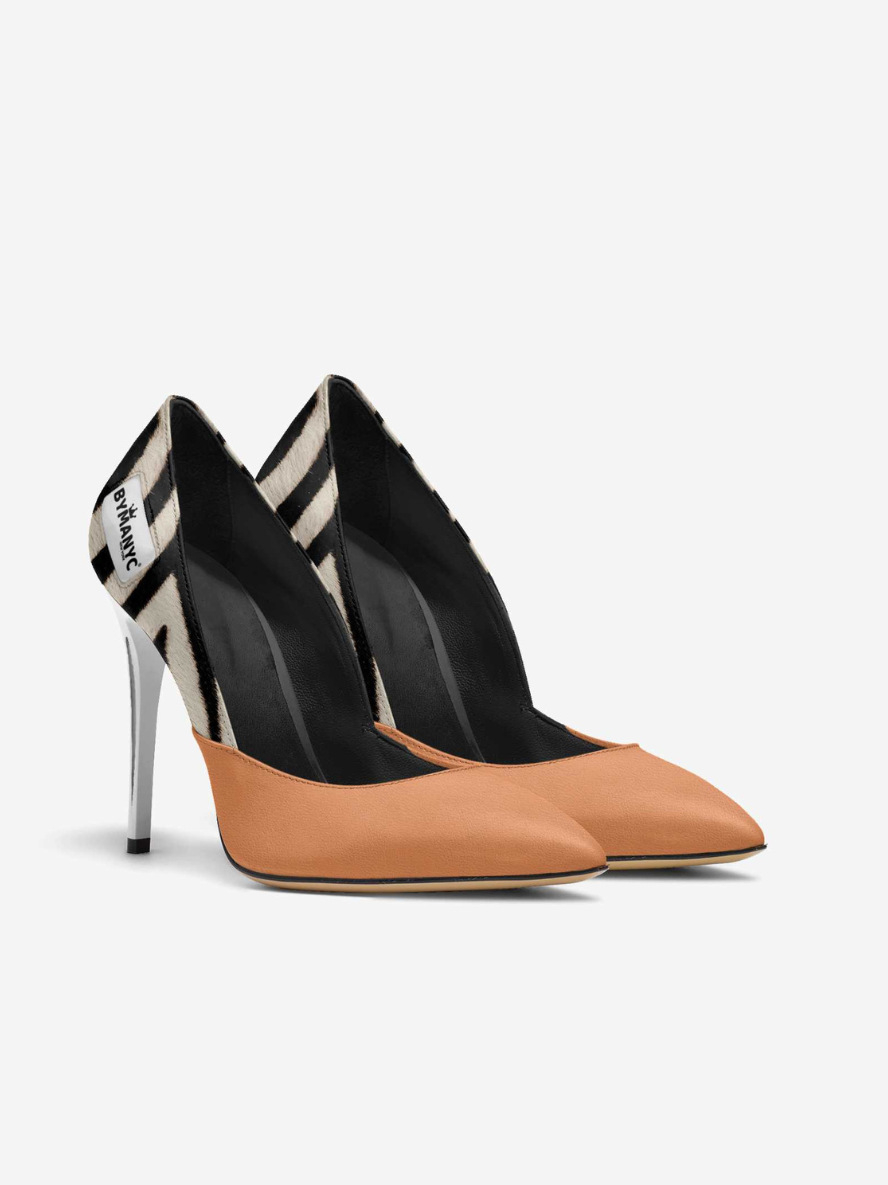 Vegan Women’s Stiletto Shoe BYMANYC ® New York – UPPER WEST GLAM See size chart under “more details”