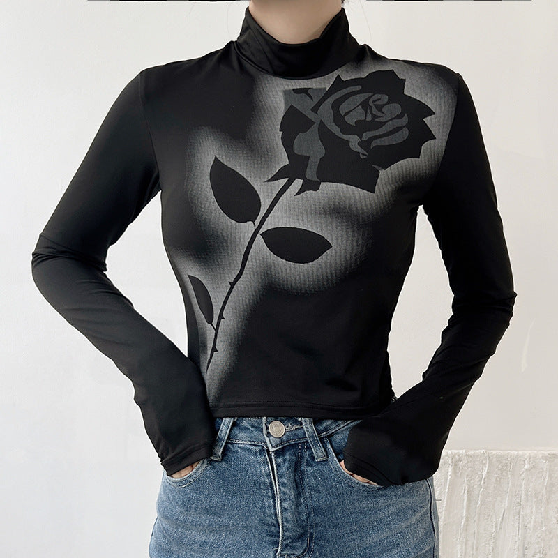 Women's Fashion Trend Rose Top