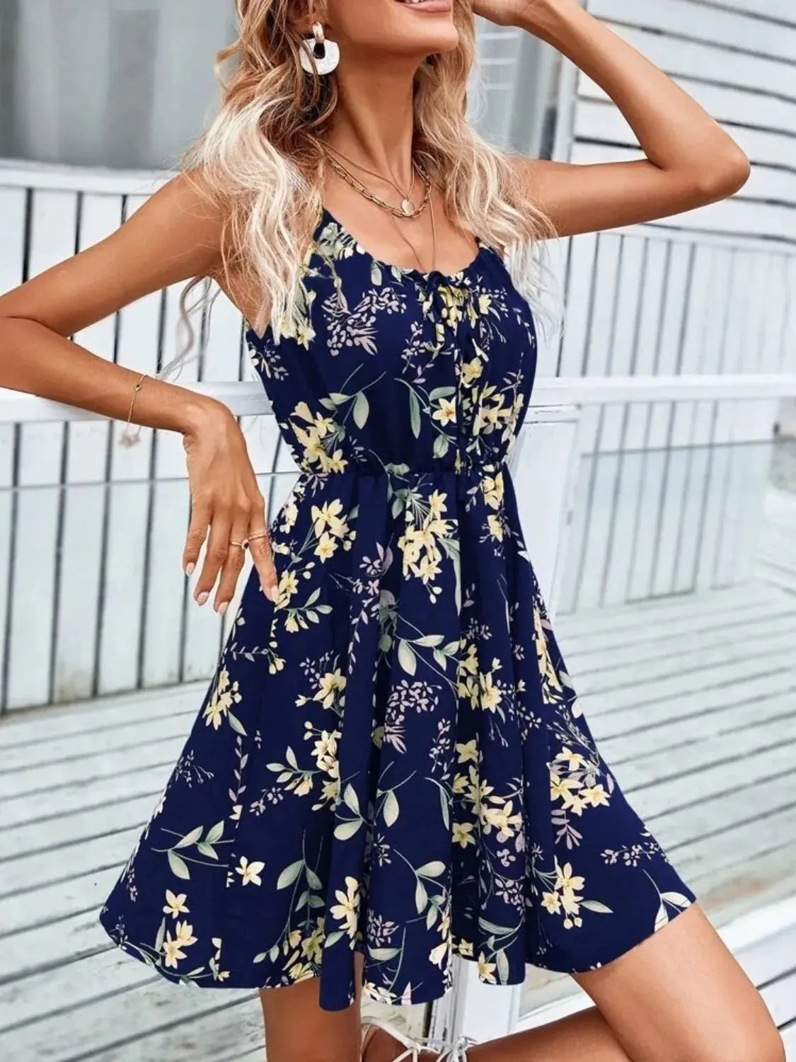 Floral Allure Mini Dress