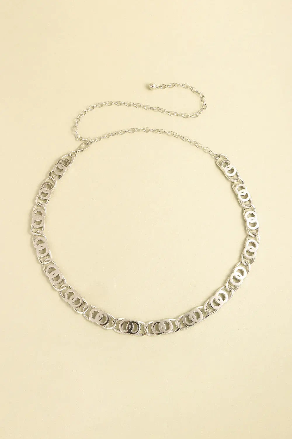 Luminous Elegance Alloy Lobster Clasp Belt