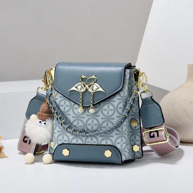 Fashionable Crossbody Flip Cover Bag See size chart under “more details”