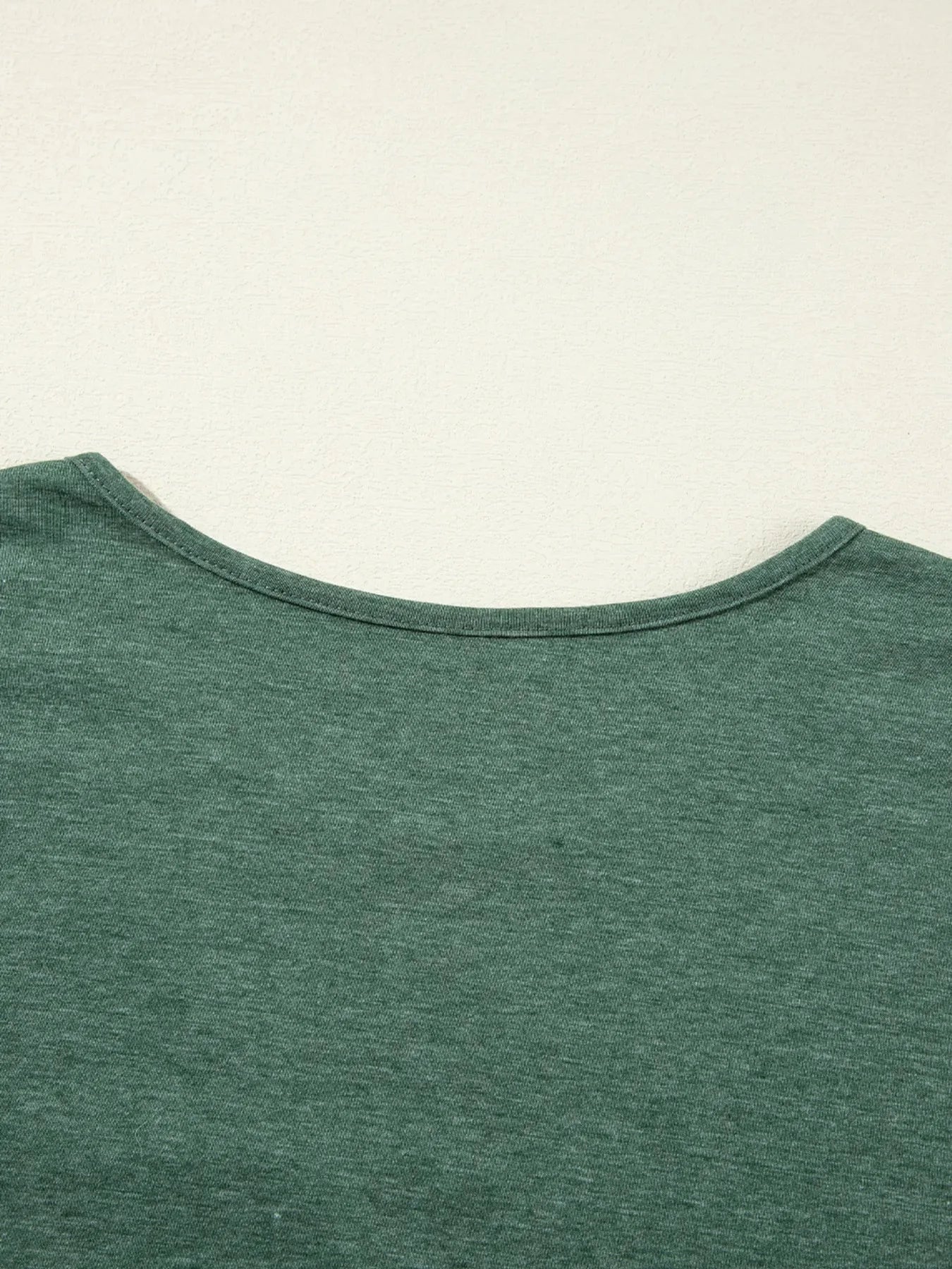 Asymmetric Seam Detail Long Sleeve Top