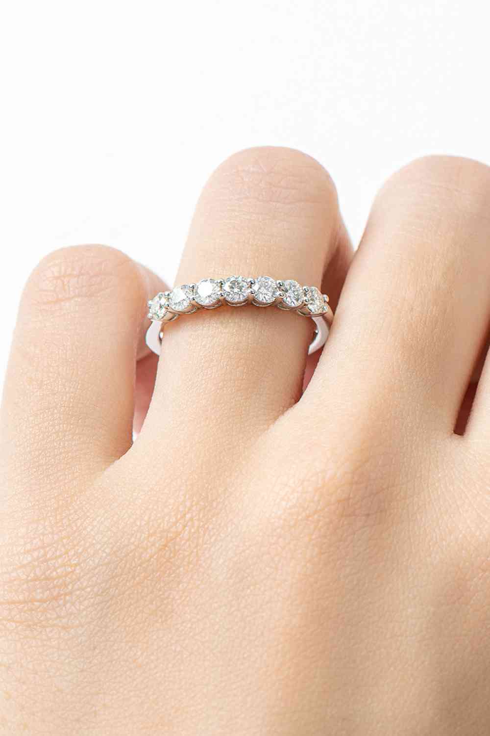 Can't Stop Your Shine Moissanite Ring – Elegant Minimalist Design