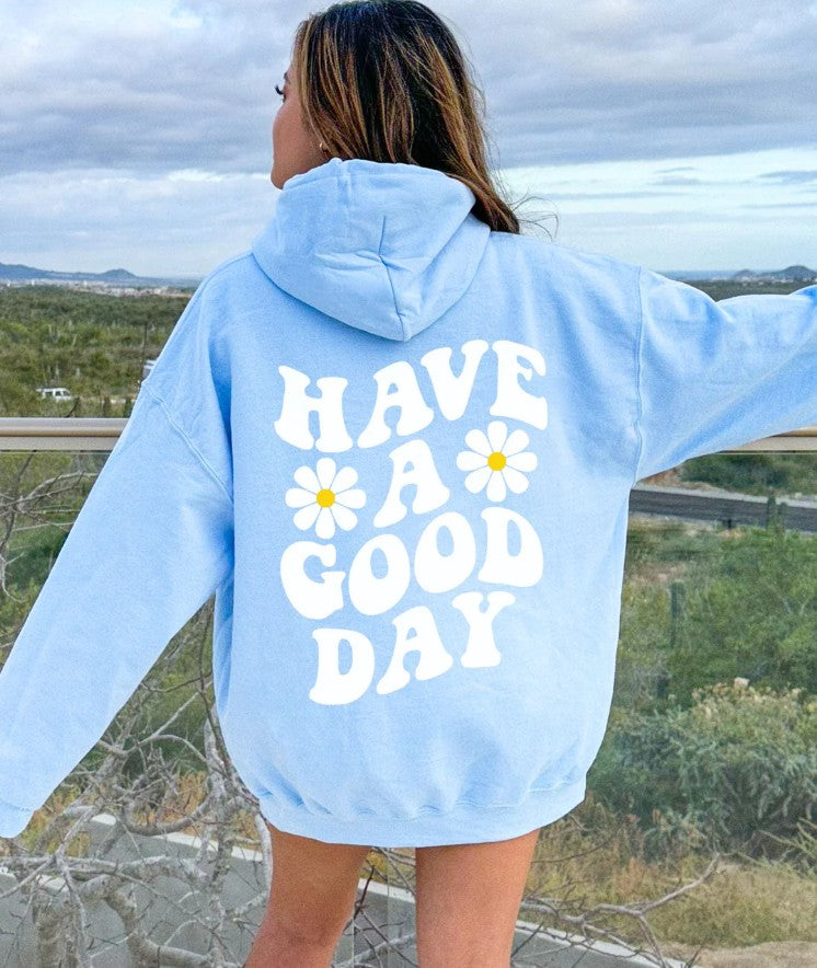 Spring And Autumn Men's Women's Hoodie Flower Print Casual Hoodie See size chart under “more details”