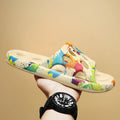 Plus Size Colorful Slippers See size chart under “more details”