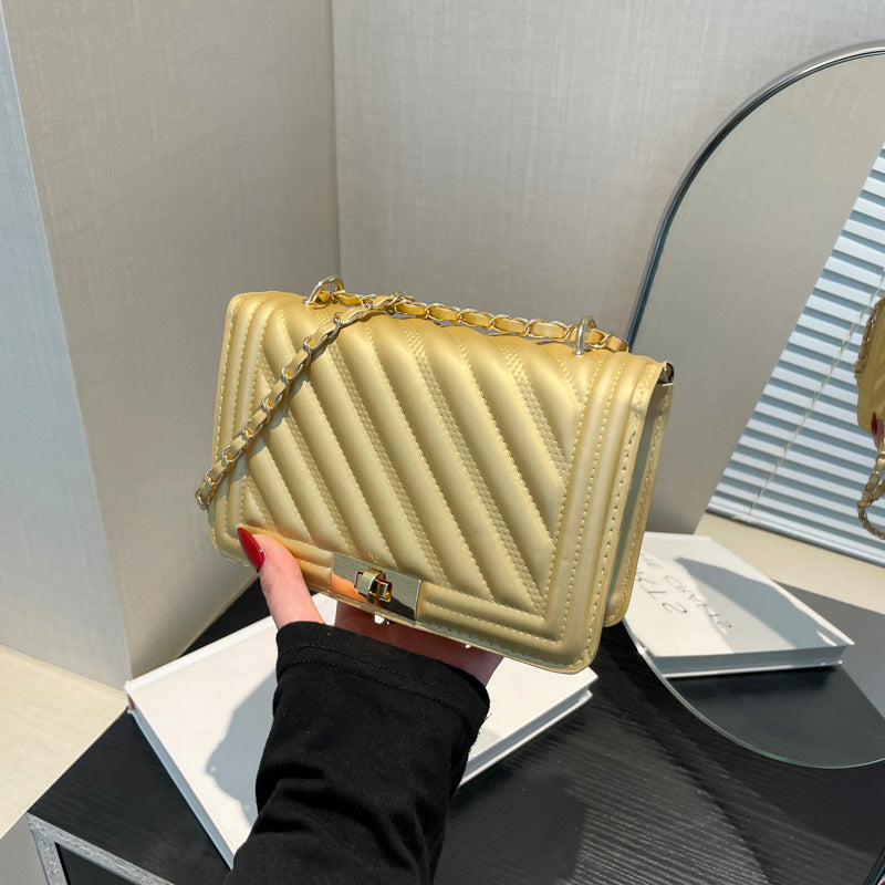 Fashionable Western-style Minimalist Casual Single-shoulder Crossbody Bag