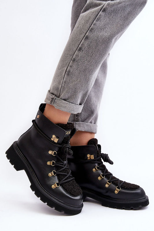 Larkwood Leather Winter Trapper Boots