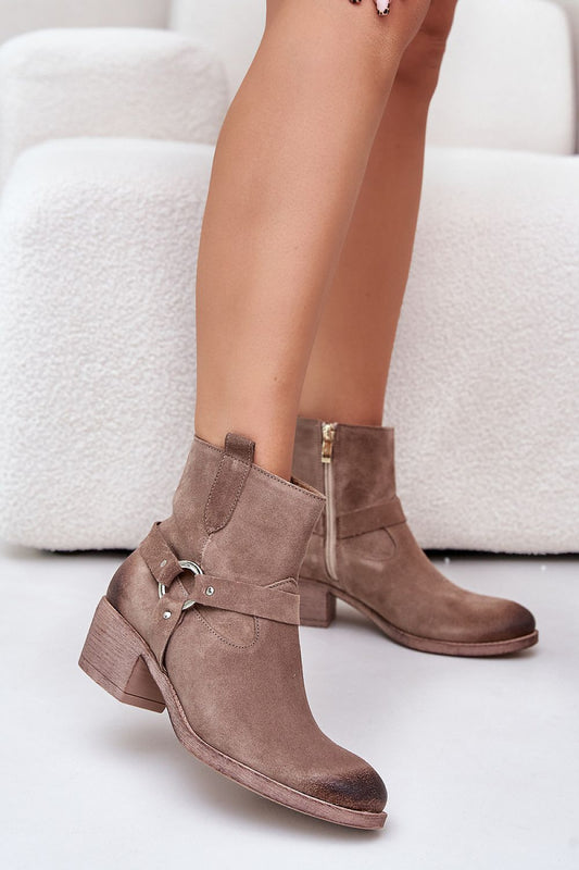Eranise Suede Cold-Weather Boots