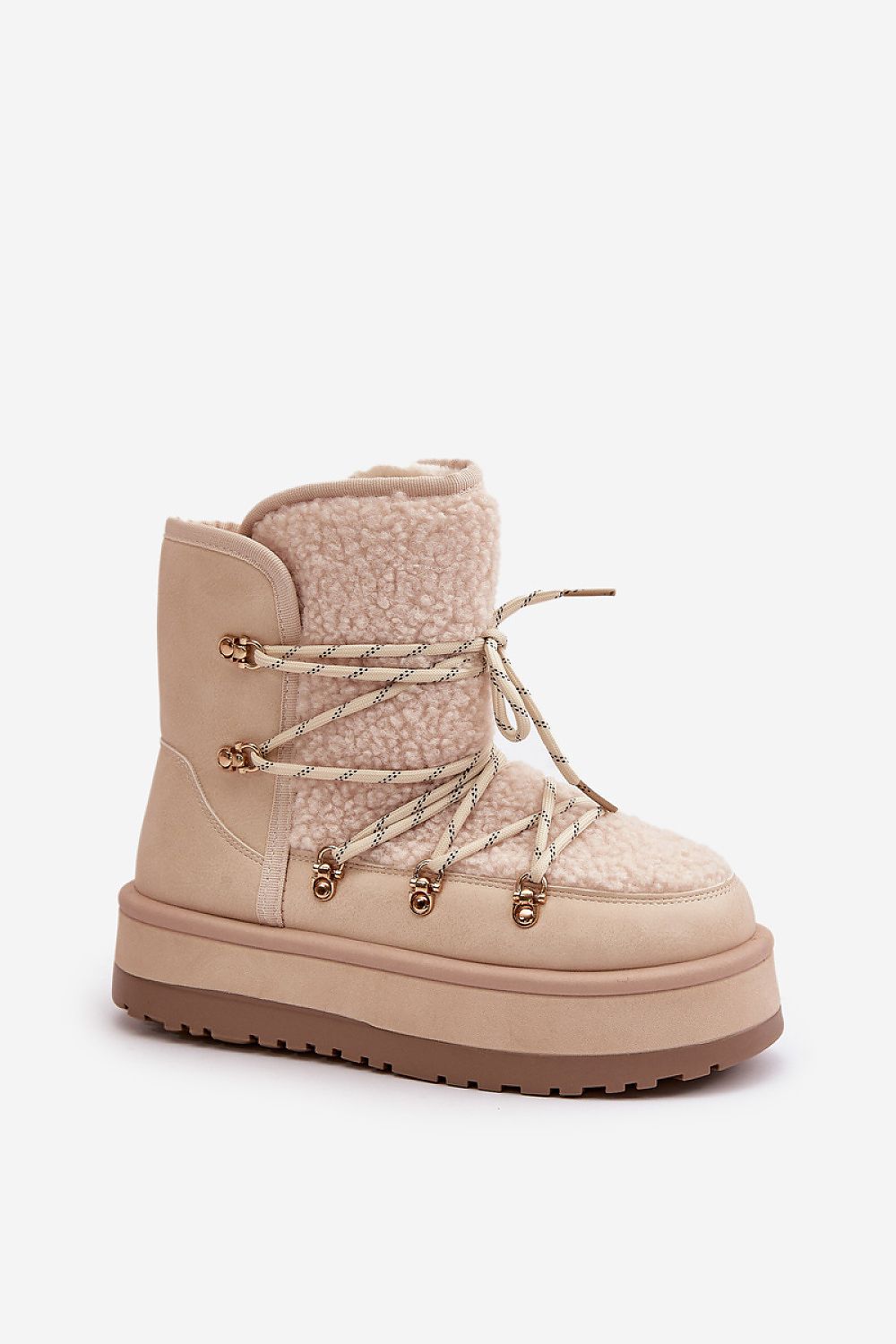 Glavira Fur-Lined Platform Snow Boots