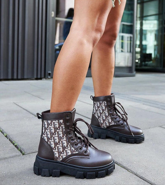 Ardenno Platform Lace-Up Boots