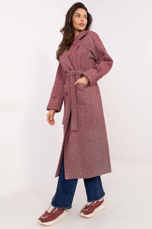 Selvarane Long Double-Breasted Wool Coat