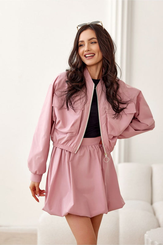 Valserra Lined Bomber Jacket