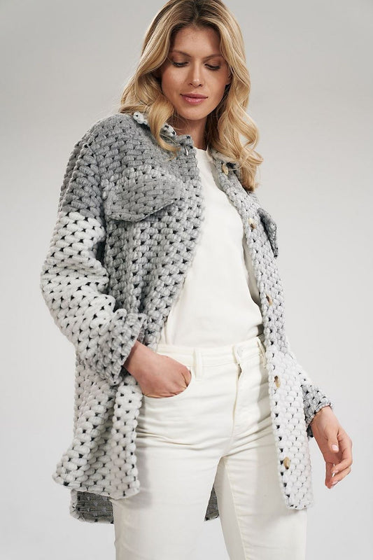 Corvielle Straight Wool-Blend Jacket