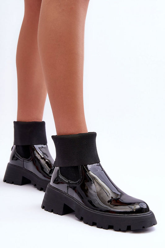 Arminne Chunky Ankle Boots