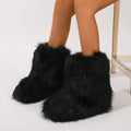 Stylish Personalized Winter Boots For Women - Adorable Spicy Girl Mid-Length Snow Boots, Cozy And Warm See size chart under “more details”