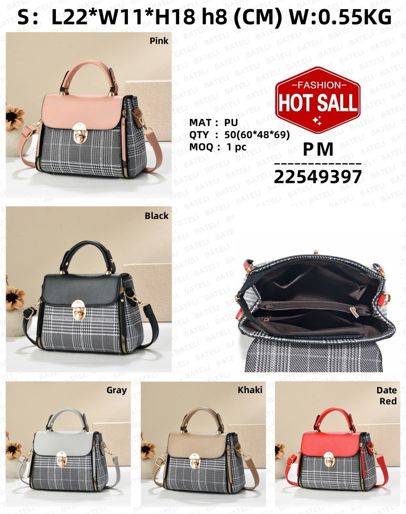 Fashionable Envelope Style Ladies Bag - Fashion Shoulder Bag Lady Leather Casual Female Shopper Tote Custom Shopping Bag See size chart under “more details”