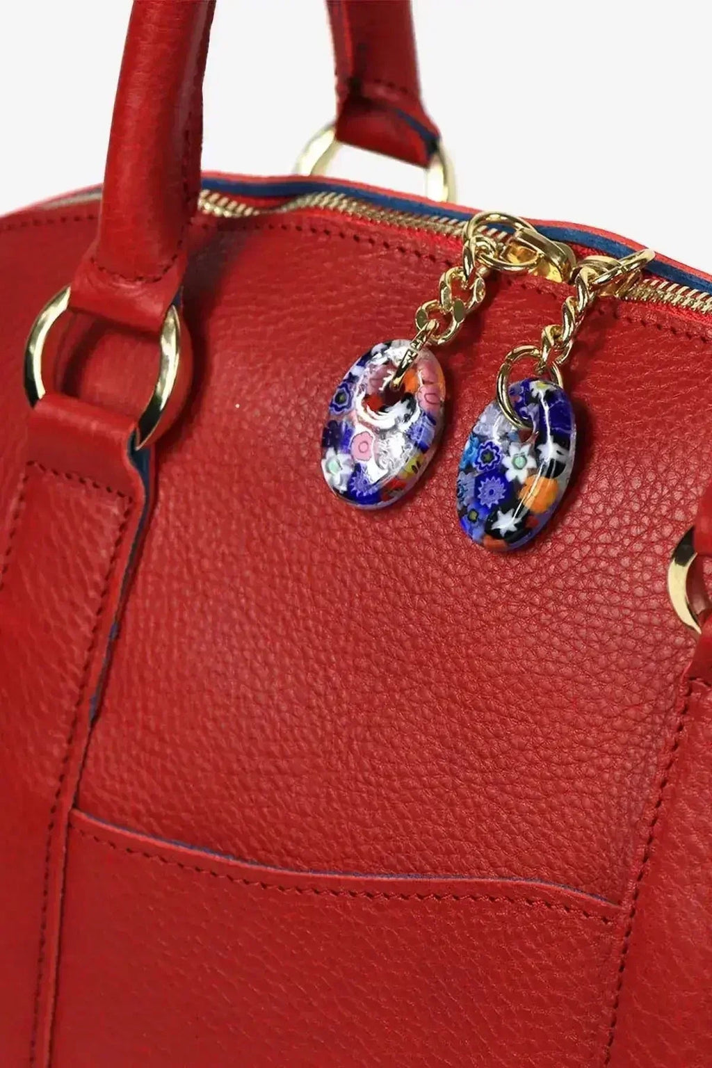 Leather Frescoed Chapel Bag See size chart under “more details”