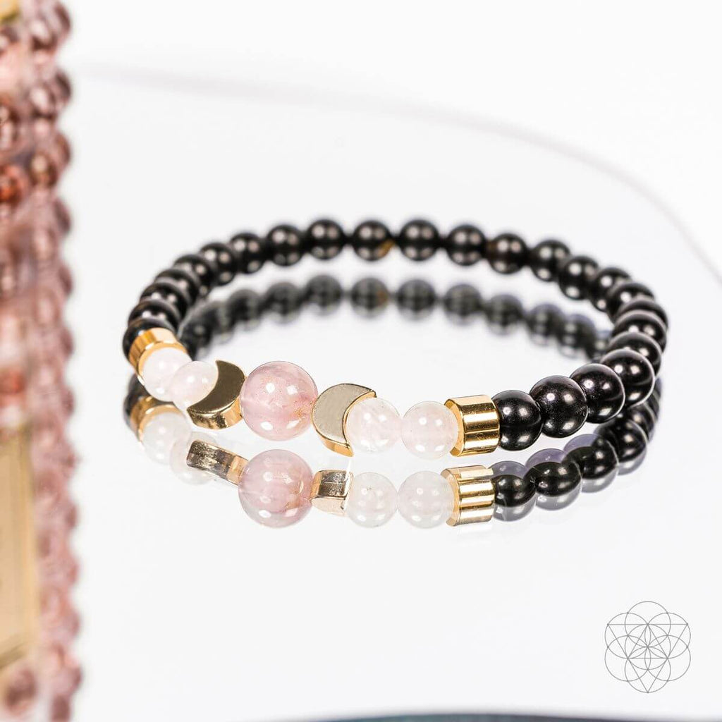 Lunar Confidence Shungite Detox Bracelet For Devices