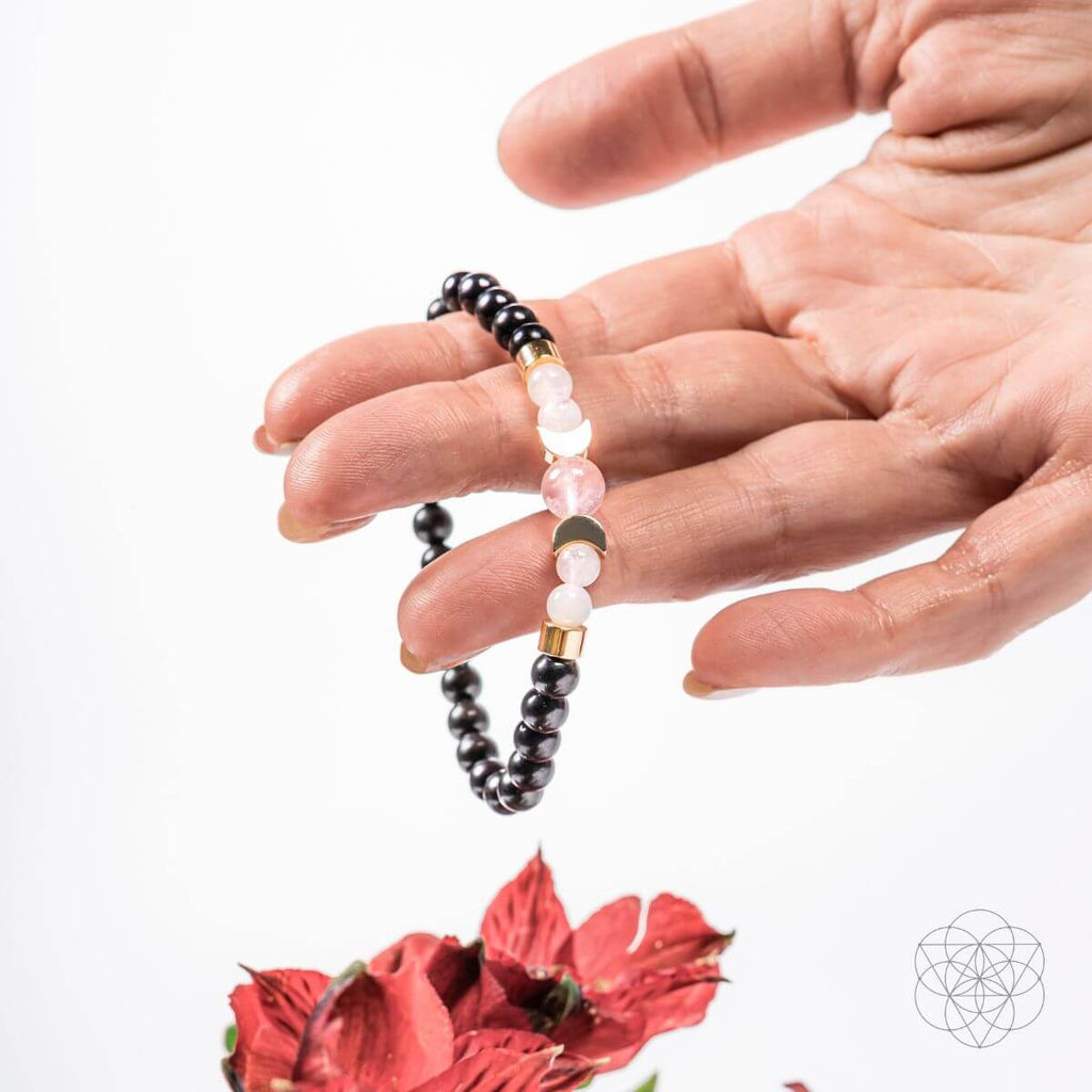 Lunar Confidence Shungite Detox Bracelet For Devices