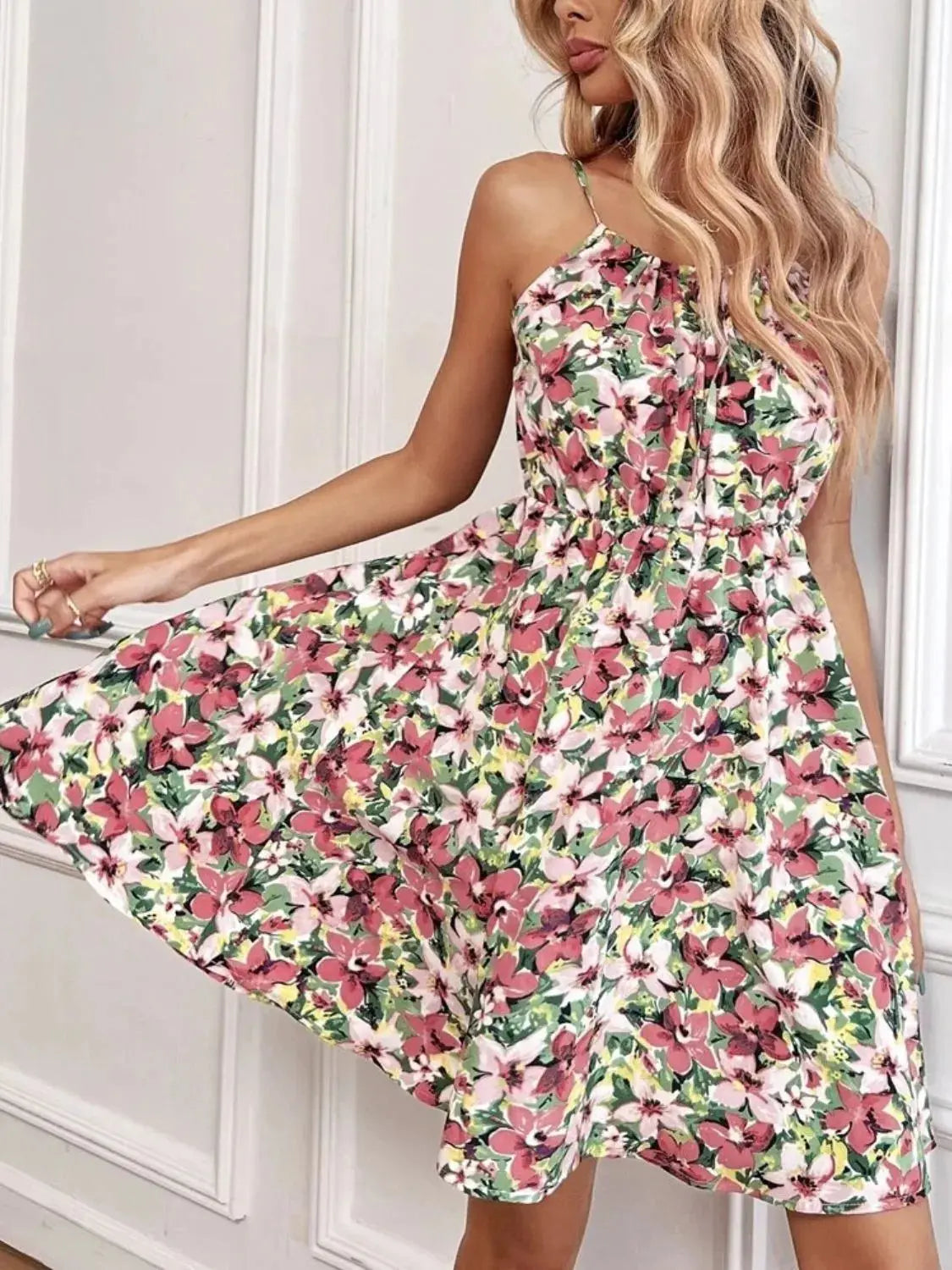 Floral Allure Mini Dress