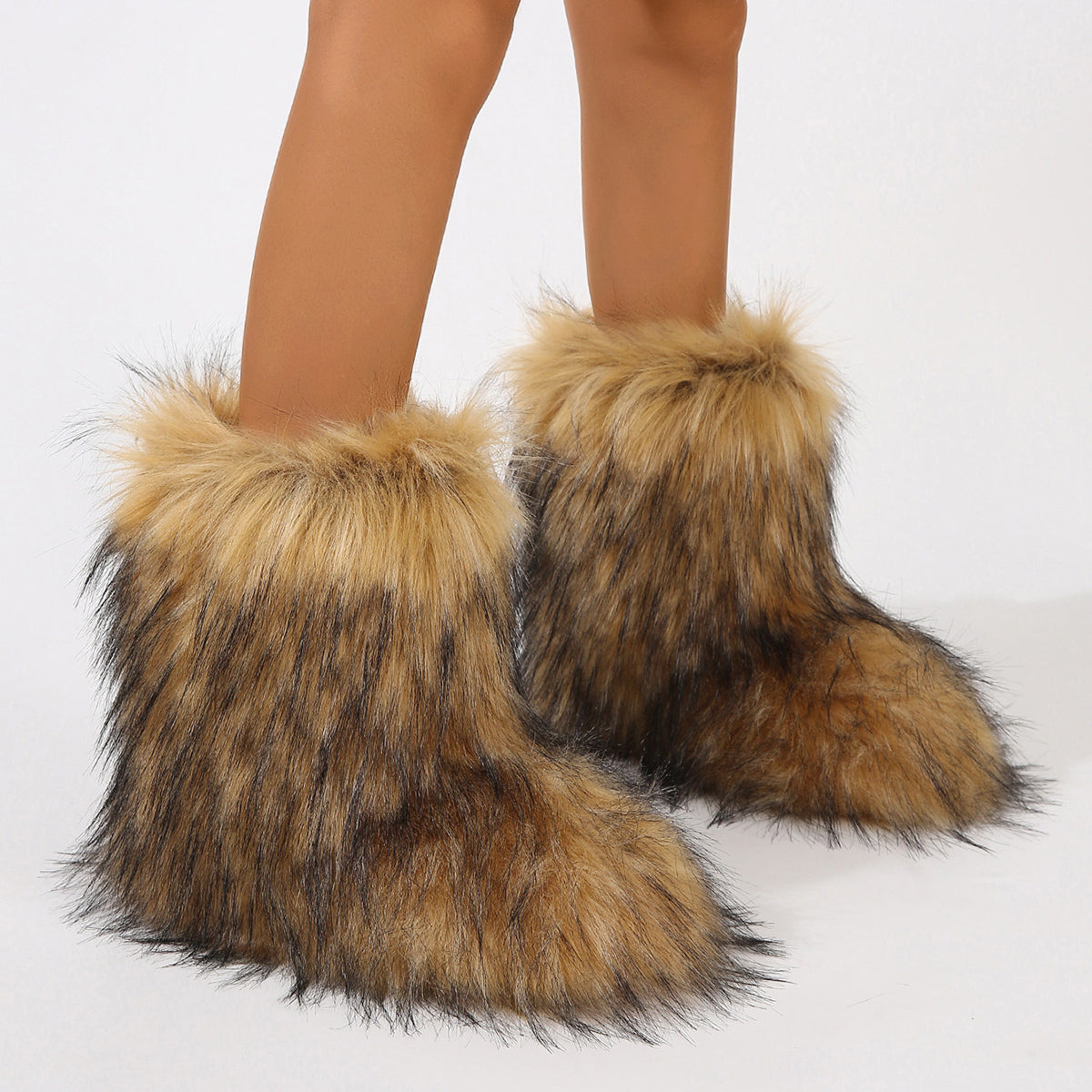 Stylish Personalized Winter Boots For Women - Adorable Spicy Girl Mid-Length Snow Boots, Cozy And Warm See size chart under “more details”