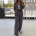Women's Fashion Tops Casual Pants Suit See size chart under “more details”