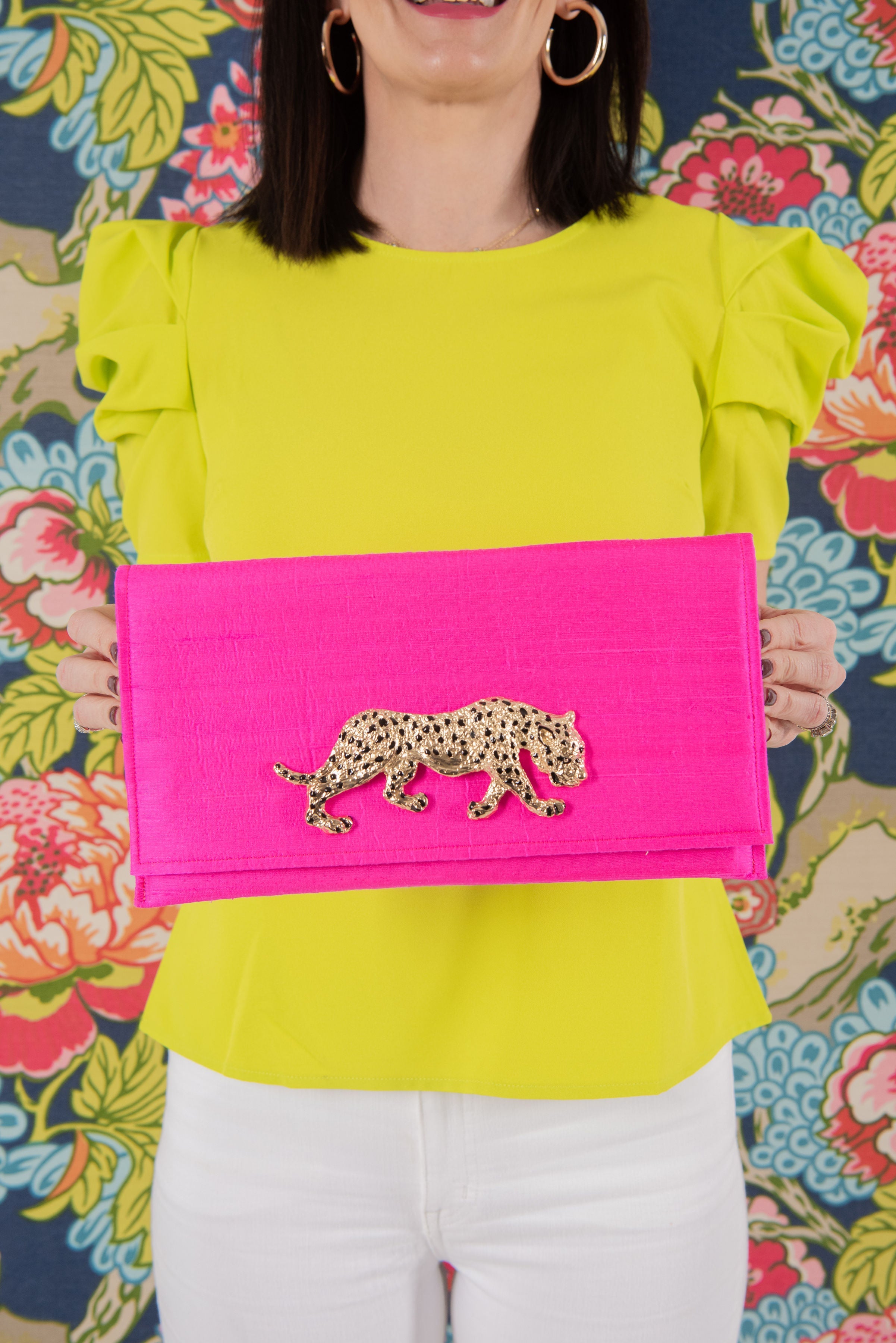 Hot Cindy Clutch See size chart under “more details”