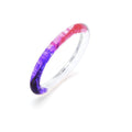 Tie Dye Slip On Lucite Bangles See size chart under “more details”
