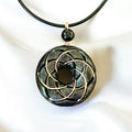 Torus Vortex Pendant-Shungite orgonite Rodin coil necklace See size chart under “more details”